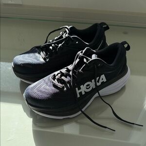 Hoka Black Athletic Sneakers